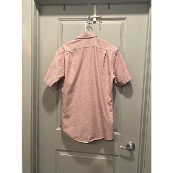 Stafford Wrinkle-Free Short Sleeve Shirt | 15 1/2 Athletic Fit- Father's Day! - Picture 5 of 5